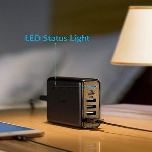 Anker Premium 60W 5-Port Desktop Charger