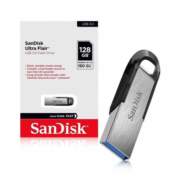 SanDisk Ultra Flair USB 3.0 Flash Drive 32 GB , 64 GB, 128 GB, 256 GB, 512 GB,