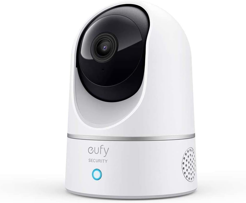 eufy Security 2K Indoor Cam Pan & Tilt, Home Security Indoor Camera