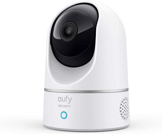 eufy Security 2K Indoor Cam Pan & Tilt, Home Security Indoor Camera