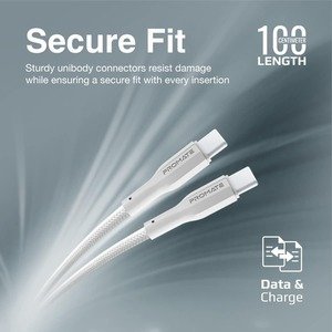 Promate USB-C to USB-C Cable - White