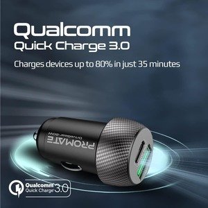 Promate 20W USB-C Car Charger