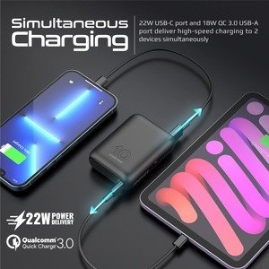 Promate USB-C Power Bank - Black