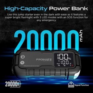 Promate Car Jump Starter Power Bank