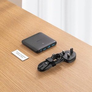 Anker USB C Charger, 65W 4 Port PIQ 3.0&GaN Fast Charger Adapter