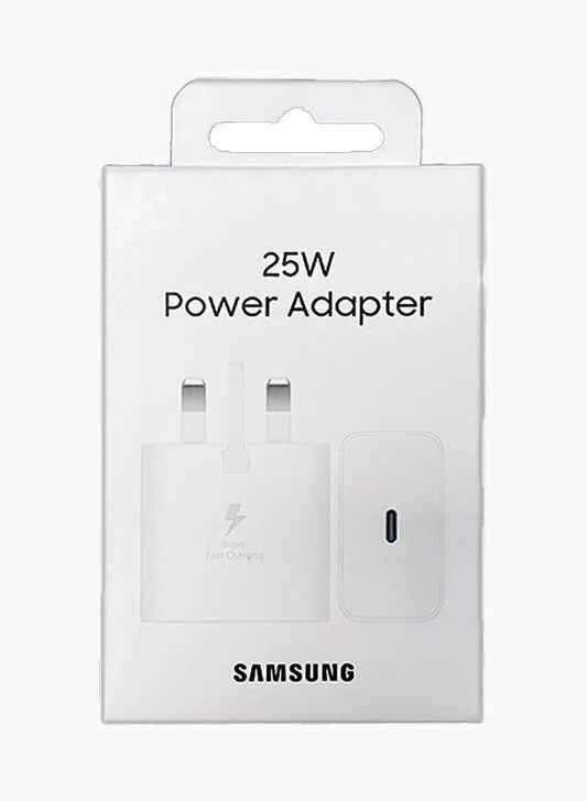 Samsung 25W USB-C Super Fast Charging Wall Adapter (Official Packaging)