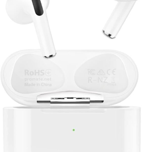 Promate True Wireless Earbuds, High Fidelity In-Ear Bluetooth v5.0 Earphones with Built-in Mic