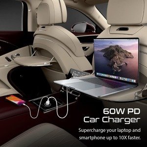 Promate 60W USB-C Car Charger