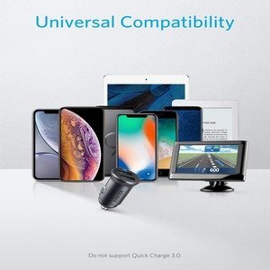 Anker Car Charger, Mini 24W Dual USB Car Charger