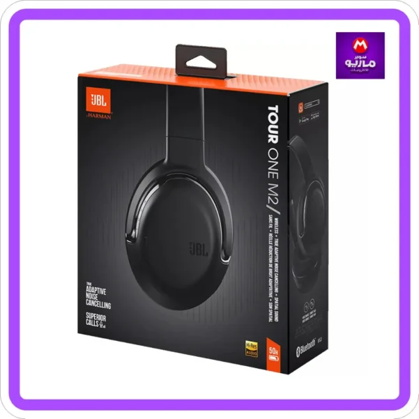 JBL Tour One M2 Noise-Canceling Wireless Over-Ear Headphones (Black)