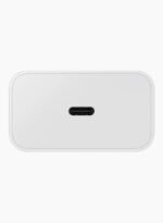 Official Samsung 25W Power Adapter white box featuring Super Fast Charging logo and USB-C port illustration